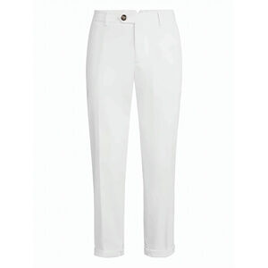 BRUNELLO CUCINELLI Mid-Rise Slim Fit Chinos in Cotton-Elastane Blend